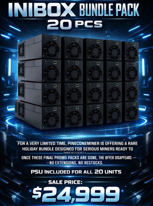 pinecone inibox 850 mh/s bundle pack – 20 pcs Pinecone inibox 850 mh/s bundle pack – 20 pcs